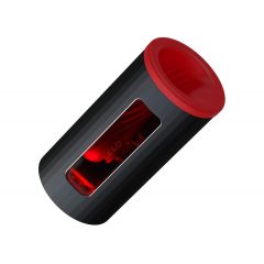   LELO F1s V2 - Masturbatore interattivo ricaricabile intelligente (nero-rosso)