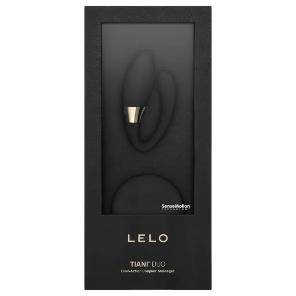 LELO Tiani Duo - vibratore per coppia - silicone nero