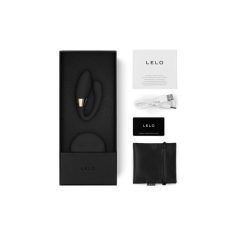 LELO Tiani Duo - vibratore di coppia in silicone (nero)