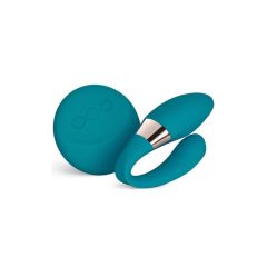 LELO Tiani Doppio - vibratore di coppia in silicone (blu)