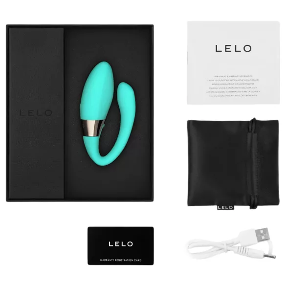 LELO Tiani Harmony - vibratore di coppia controllato tramite app (turchese)