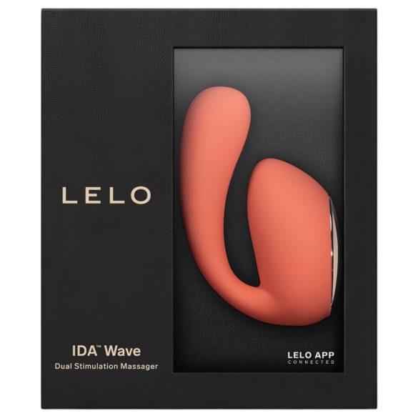 LELO Ida Wave - vibratore rotante e vibrante ricaricabile - corallo