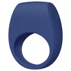  LELO Tor 3 - anello fallico vibrante ricaricabile smart - silicone blu