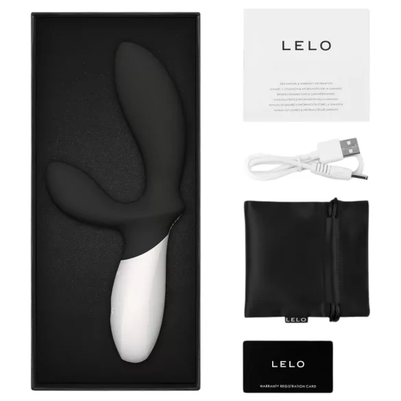 LELO - vibratore prostatico ricaricabile impermeabile - nero