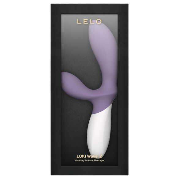 LELO Loki Wave 2 - vibratore prostata ricaricabile, impermeabile (viola)
