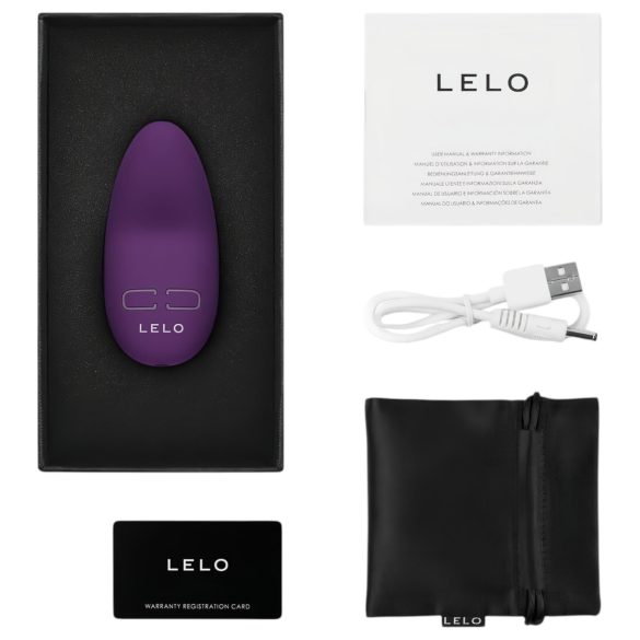 LELO Lily 3 - vibratore clitorideo ricaricabile impermeabile - viola scuro