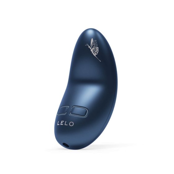 LELO Nea 3 - Vibratore per clitoride ricaricabile e impermeabile (blu scuro)