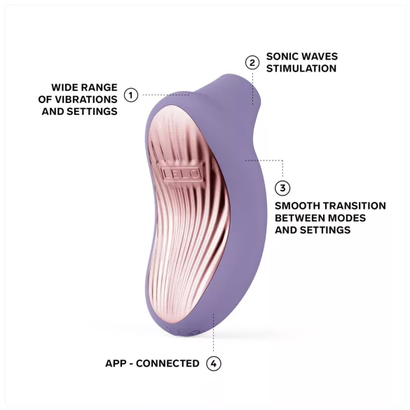 LELO Sona 3 - stimolatore clitorideo onde sonore - lavanda