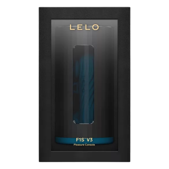 LELO F1s V3 - masturbatore interattivo uomo - silicone nero blu