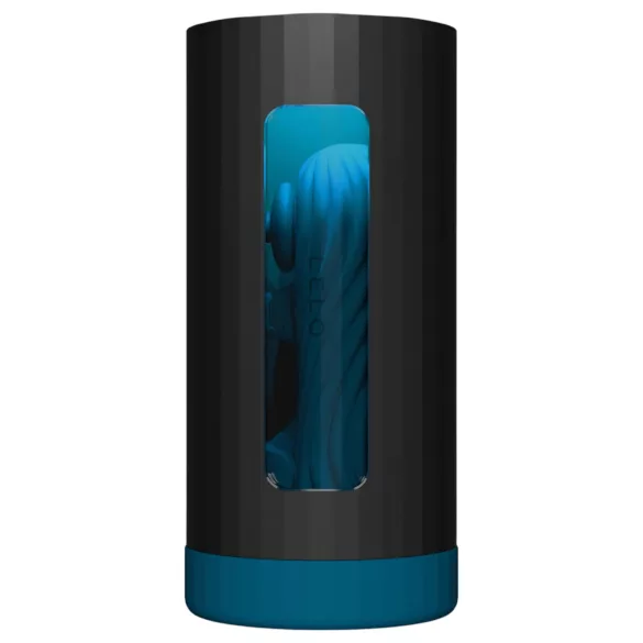 LELO F1s V3 XL - masturbatore interattivo - silicone - nero/blu