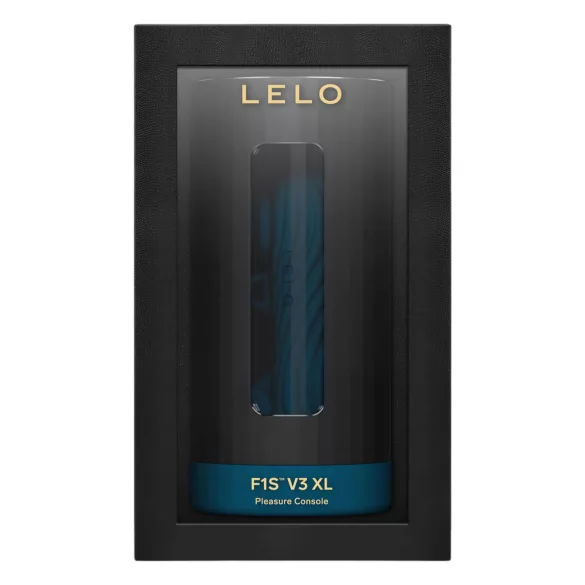 LELO F1s V3 XL - masturbatore interattivo - silicone - nero/blu