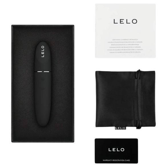 LELO Mia 3 - vibratore a rossetto da viaggio (nero)