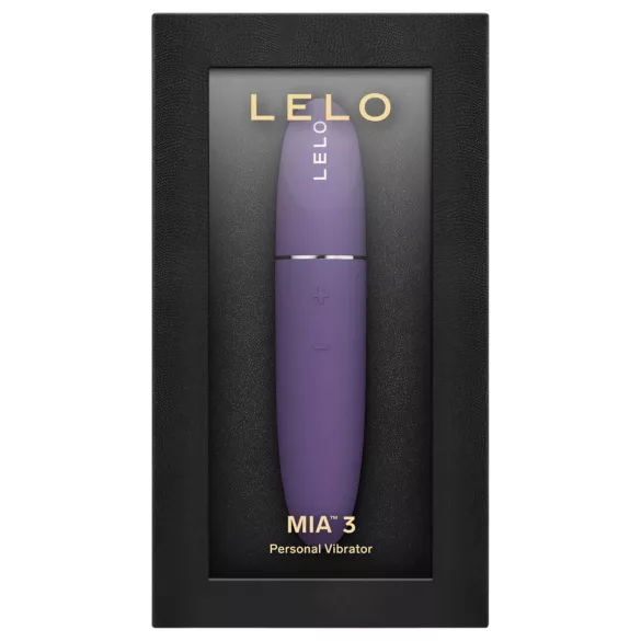 LELO Mia 3 - mini vibratore da viaggio a rossetto - viola