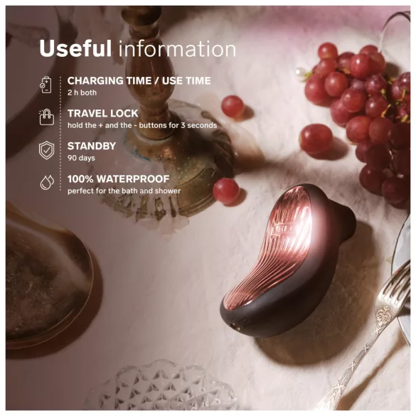 LELO - succhiaclitoride onde sonore - Cruise 3 - silicone nero