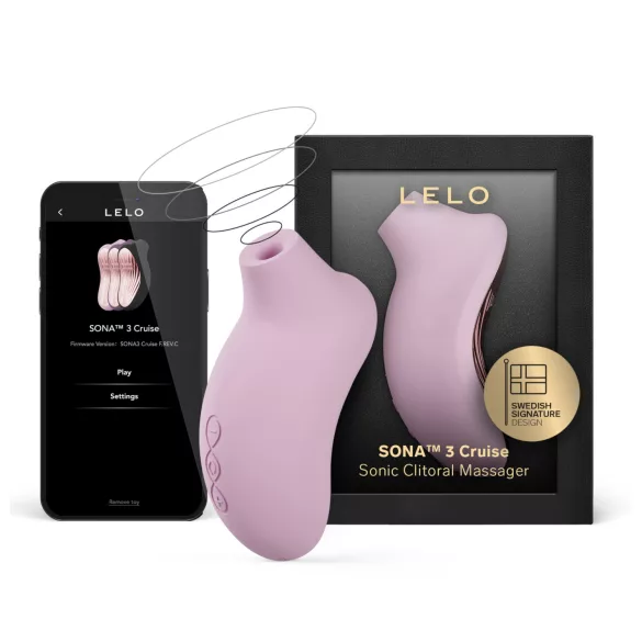 LELO Sona 3 Cruise - stimolatore clitorideo onde sonore - silicone rosa