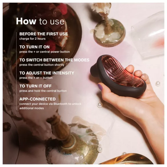 LELO Sona 3 Cruise - stimolatore clitorideo onde sonore - silicone rosa