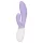 LELO INA Twist - vibratore punto G con braccio clitorideo (viola)