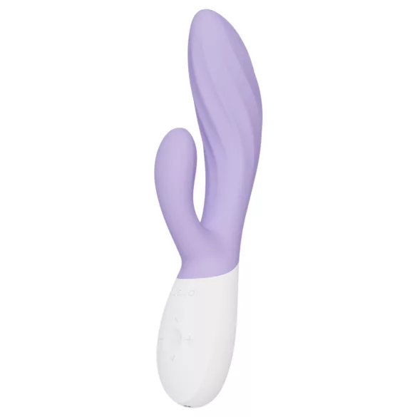 LELO INA Twist - vibratore punto G con braccio clitorideo (viola)