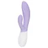 LELO INA Twist - vibratore punto G con braccio clitorideo (viola)