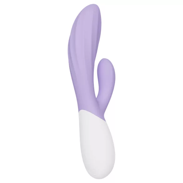 LELO INA Twist - vibratore punto G con braccio clitorideo (viola)