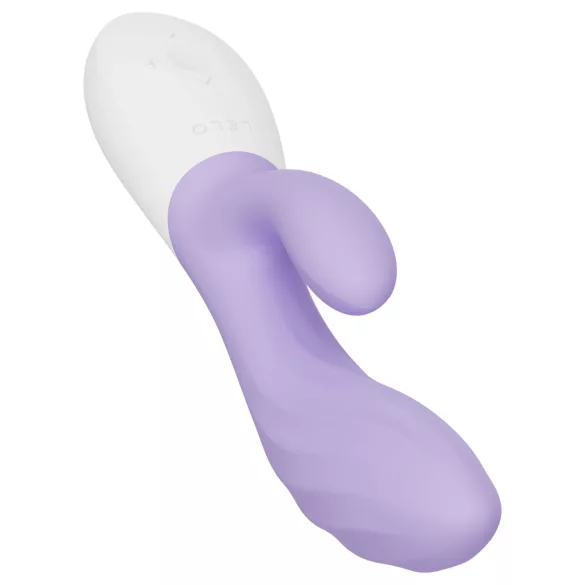 LELO INA Twist - vibratore punto G con braccio clitorideo (viola)