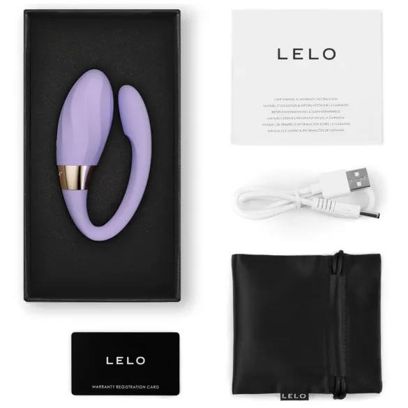 LELO Tiani Twist - vibratore di coppia intelligente (viola)