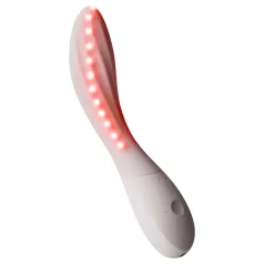   LELO Mona Spectra - vibratore intelligente per il punto G con luce LED (bianco)