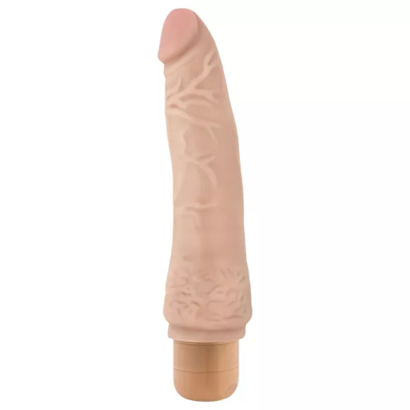 Dr. Skin Vibe No.7 - vibratore realistico - pelle naturale