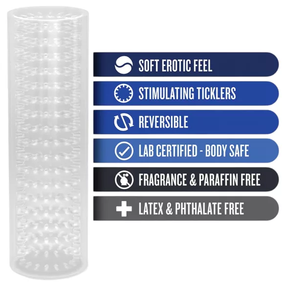 M For Man - anello pene stimolante - trasparente