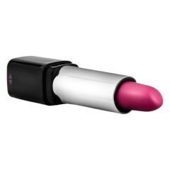   Blush Lipstick Rosé - vibratore a rossetto impermeabile (nero-rosa)