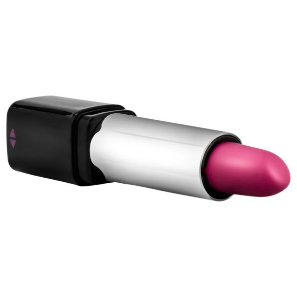 Blush Lipstick Rosé - vibratore rossetto waterproof (nero-rosa)