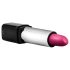 Blush Lipstick Rosé - vibratore rossetto waterproof (nero-rosa)