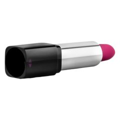   Blush Lipstick Rosé - vibratore a rossetto impermeabile (nero-rosa)