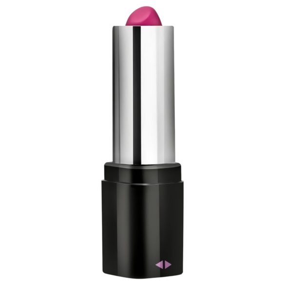 Blush Lipstick Rosé - vibratore rossetto waterproof (nero-rosa)