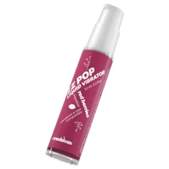   Crushious ZZ POP - vibratore liquido commestibile ai frutti rossi (10 ml)