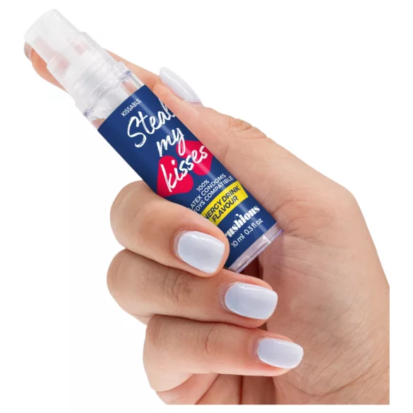 Crushious Steal My Kisses - lubrificante aromatizzato, energy drink (10 ml)