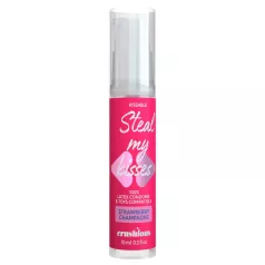   Crushious Steal My Kisses - lubrificante aromatizzato, fragola e champagne (10 ml)