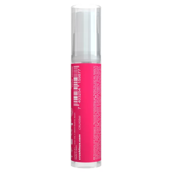 Crushious Steal My Kisses - lubrificante aromatizzato, fragola e champagne (10 ml)