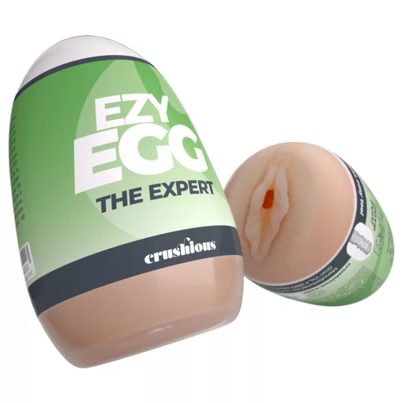 Crushious Ezy Egg The Expert - masturbatore a forma di uovo (color carne)