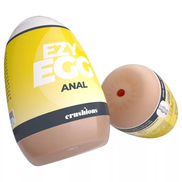 Crushious Ezy Egg Anal - masturbatore a forma di uovo (color carne)