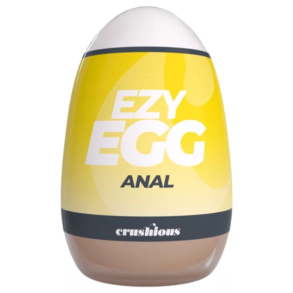 Crushious Ezy Egg Anal - masturbatore a forma di uovo (color carne)