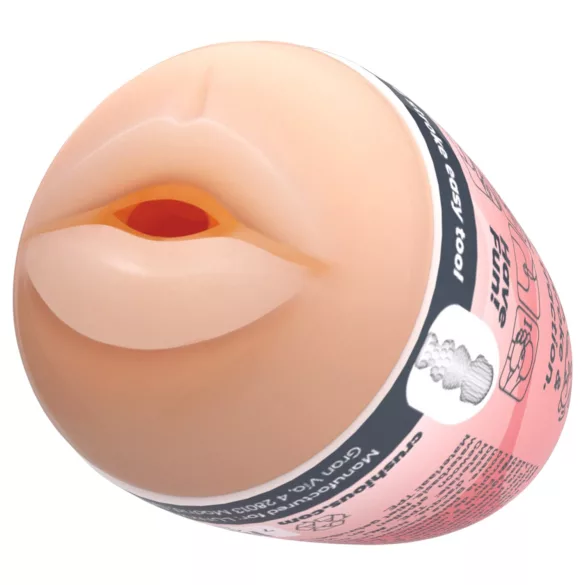 Crushious Ezy Egg Mouth - ovetto masturbatore (color carne)