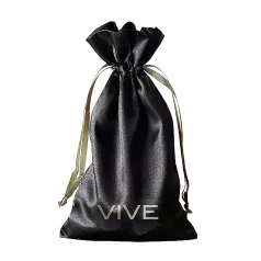 Vive - borsa per sex toys satinata - nero