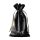 Vive - borsa satinata per giochi sensuali (nera)