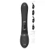 Vive Chou - vibratore clitorideo 4in1 con braccio - silicone nero