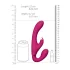 Vive Suki - strap-on vibratore senza imbracatura - silicone rosa