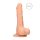 RealRock Dong 7 - Dildo realistico con testicoli (17 cm) - naturale
