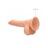 RealRock Dong 7 - Dildo realistico con testicoli (17 cm) - naturale