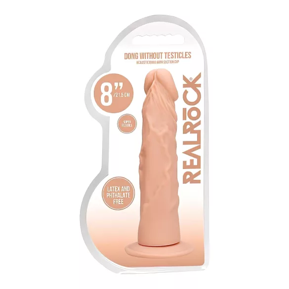 RealRock - dildo realistico 20 cm - colore naturale