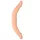 RealRock - doppio dildo realistico 36 cm - colore naturale